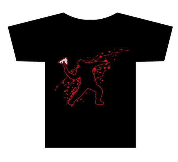 

brand new summer mens short knight throwing axe metallic splats character t-shirt cute t shirts sport hooded sweatshirt hoodie