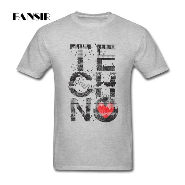 

awesome love techno t-shirt mens short sleeve o neck men tshirt camisa masculina over size sport hooded sweatshirt hoodie
