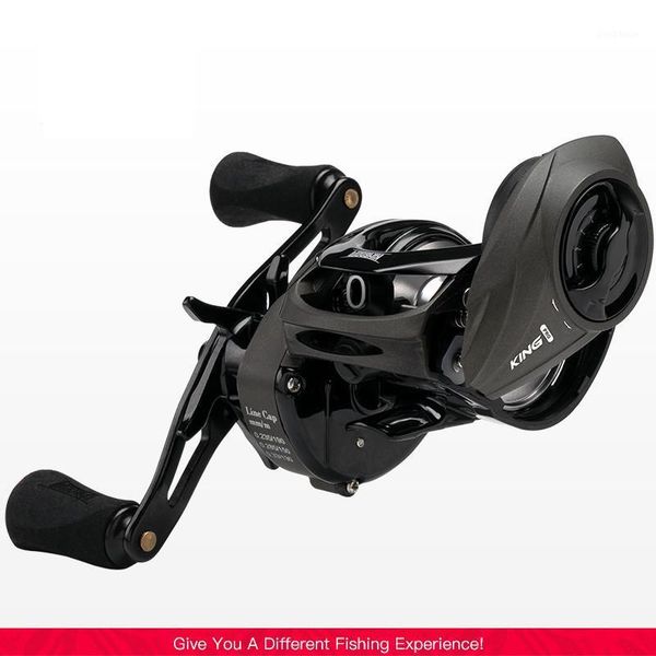 

raft boat wheel baitcasting reel high speed fresh/saltwater fishing wheel trolling wedkarstwo vessel 8.0:1 gear ratio 10bb1