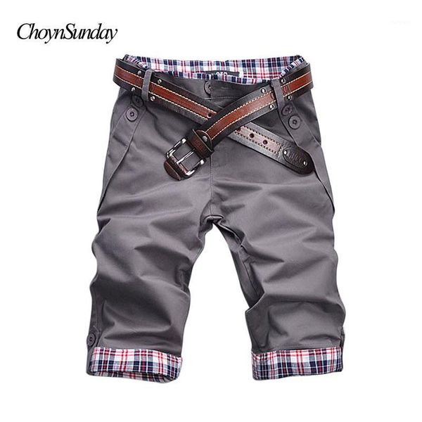 

mens shorts plaid 2020 shorts men breeches boardshorts male brand for fitness new fashion men's cotton1, White;black