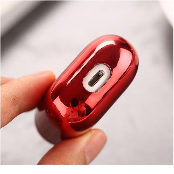 

pc earphone case for airpods 2 air pods transparent color hard pc cases for airpods pro protective cover wireless earph qylmpg