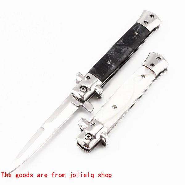 

tactical knife folding stainless 440c pocket survival knife steel blade outdoor hiking camping hunting knives multi self-defense qynf c2tlv