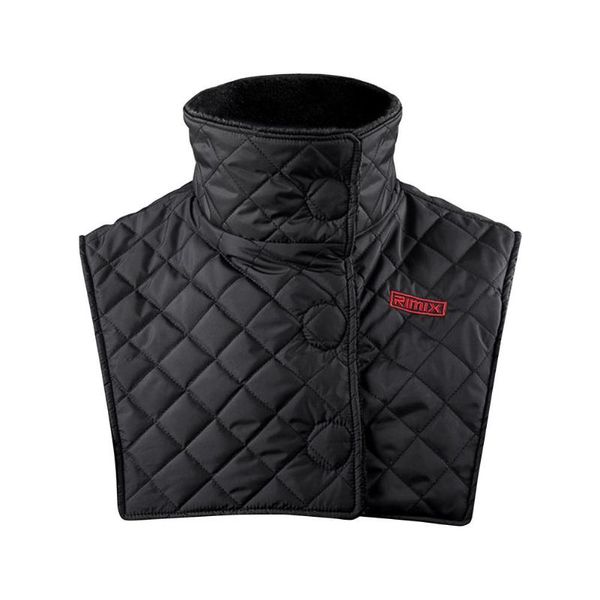 

winter waterproof warm scarf thickening windproof neck warmer riding protection cervical locomotive motorcycle collar, Black