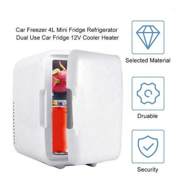 

car refrigerator 2021 portable er 4l mini fridge 12v cooler heater universal vehicle parts1