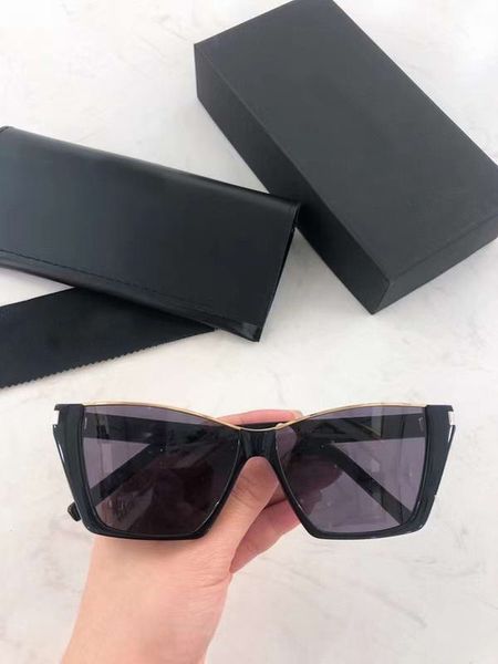 

women cat eye sunglasses 369 black grey lens sonnenbrille occhiali da sole women fashion sunglasses shades with box, White;black