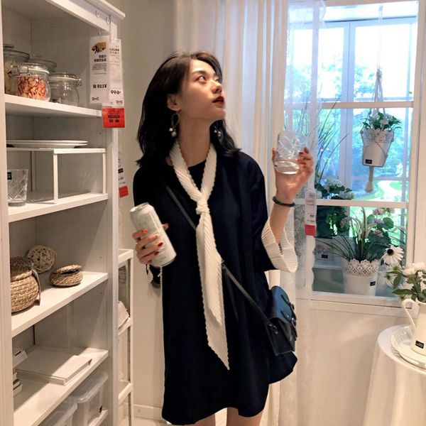 

early autumn 2020 new super xiansen first love temperament is very fairy french minority drs, Black;gray