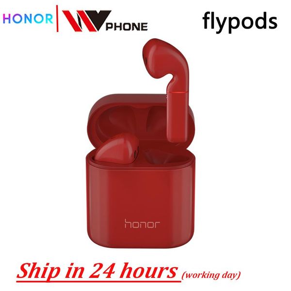 

honor flypods wireless waterproof dynamic earphone wireless charge with mic music touch double tap control
