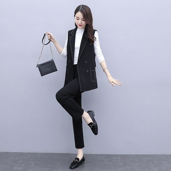 

vyyii нового waistcoa персонализированного костюм waistcoatelegant и пригонки два кусок suit2020 происхождение осень мода персонализированно, Gray