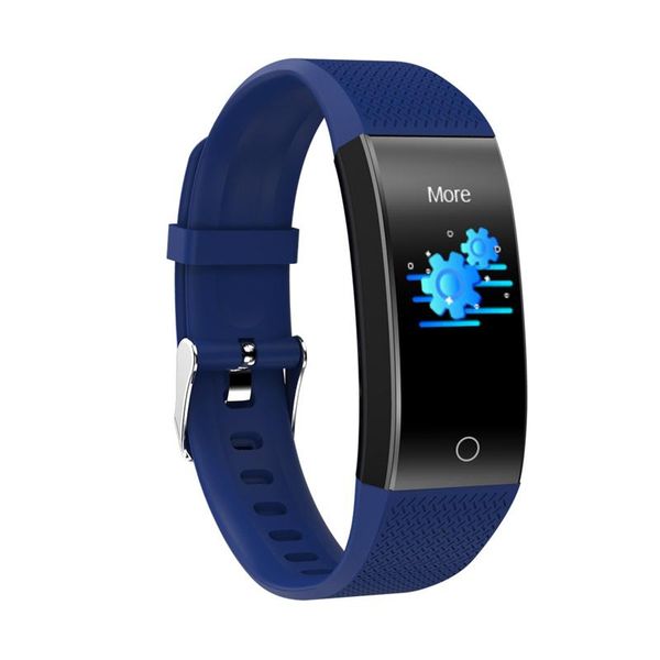 

температура bluetooth фитнес браслет qw18t смарт часы ios android мужчины женщины ip68 водонепроницаемые спортивные часы смарт тела измерени