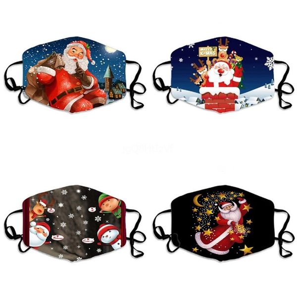 

face mask earloop prective masks summer sunscreen ice silk mask anti dust mouth fashion glitter designer printed mas#454, Black