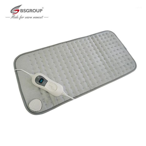

smart electric heaters extra xl king size 30*60cm 220v-240v 100w ultrasonic heating pad for stomach waist back pain relief body warmer eu pl