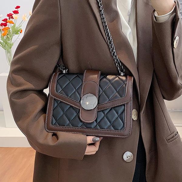 

veryme elegant chain ladies handbags leather sling casual shoulder bags women's fashion daily bag trend small square female bags