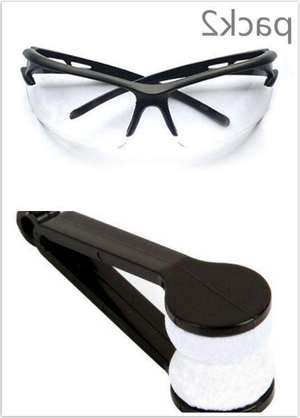 

outdoor portable mini double-sided wipe cycling sunglass mtb driving anti-uv windy glasses fishing running hiking goggle