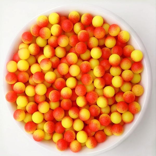 

new 3/4/5/6/8/10mm color acrylic no hole round pearl loose beads jewelry making new 3/4/5/ jllydo, Black