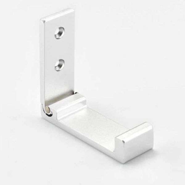 

folding hooks wall door clothe hangers aluminum-alloy rustproof towel hook1