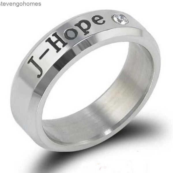 

factorybn7ttitanium bulletproof youth league peripheral new bts stainless steel collective personal ring necklace can be, Silver