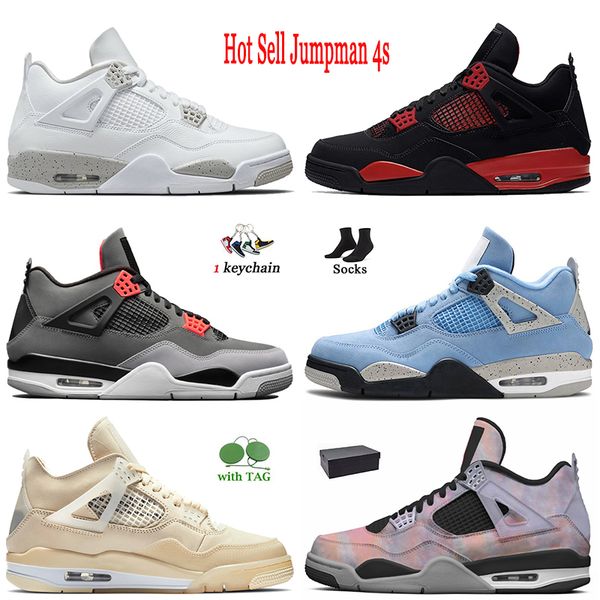 

sport basketball shoes for women mens jumpman 4 zen master 4s infrared red thunder university blue white oreo sail taupe haze high og traine