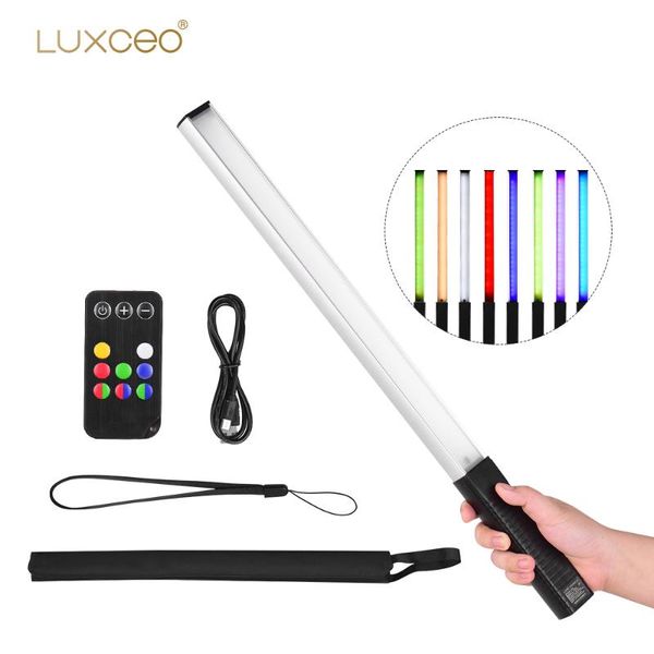 

3000k-5750k ручная фотография selfie studio световой фото портативный светодиодный видео свет wand rgb 12 яркость уровни красочные палочки