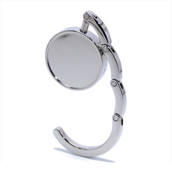 

portable alloy magic hooks hanger holder hook for hanging crystal for purse bag hanger portable handbag folding hold jllmka