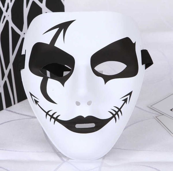 

mask masquerade halloween plain dancing face hiphop masks white black