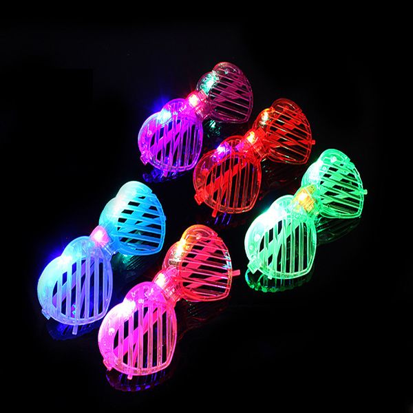 

12pcs carnival led party cosplay glasses masquerade for hair festival accessories festa neon