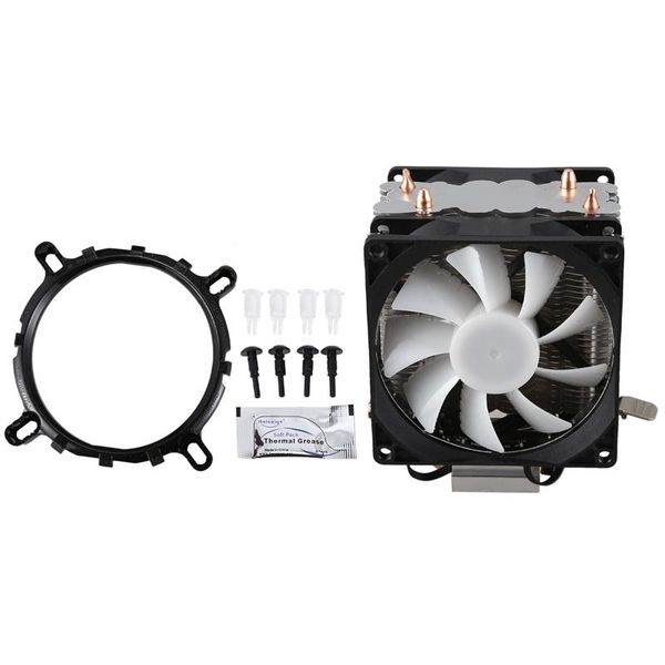

fans & coolings xueyufengshen cpu cooler 2 pure copper heat pipe cooling towers system two 9cm fan radiator for am