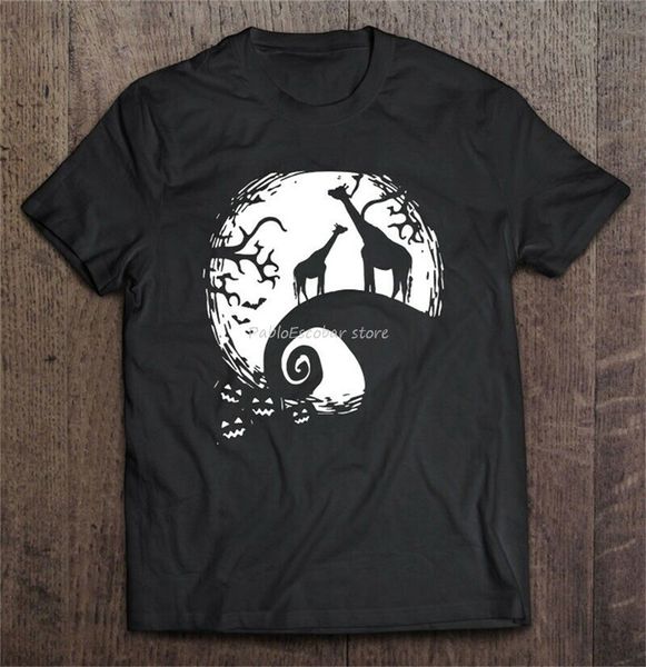 

giraffe nightmare before christmas halloween men s 3xl birthday gift male brand summer hoodie designers t shirts sweatshirt