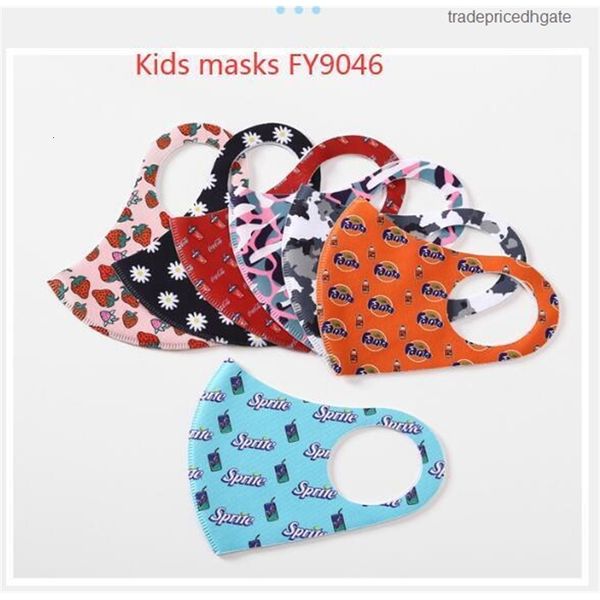 

pcs dust kids 100 anti mouth face cover mask pm2.5 dustproof anti-bacterial washable reusable sponge protective masks 14