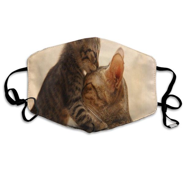 

dustproof washable reusable lovely animals cats mouth cover mask protective warm windproof mask