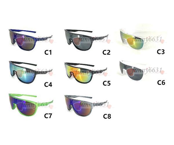 

summer bicycle glass men sunglasses sports to peak cycling sunglasses sports driving fashion dazzle colour mirrors 9colors ing, White;black