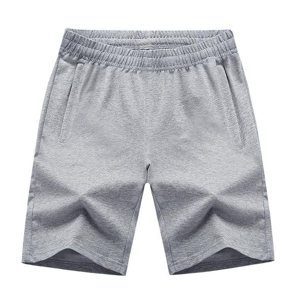 

mens cotton shorts 2020 summer breathable male bermuda solid elastic waist casual short pants fashion knee length streetwear, White;black