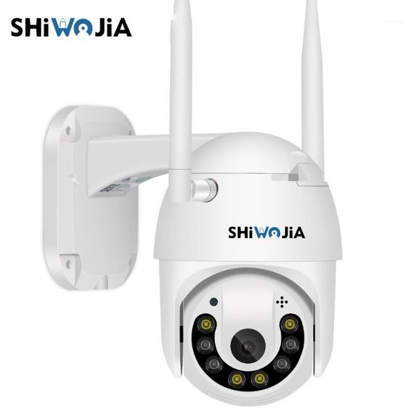 

1080p color ir night vision ptz camera onvif speed dome camera v380 app outdoor wifi ip tf card cloud storage1