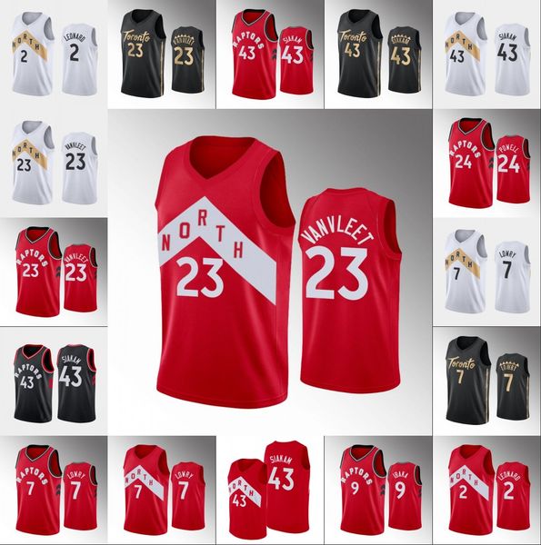 

toronto raptors men kyle lowry fred vanvleet pascal siakam kawhi leonard serge ibaka icon basketball jersey, Black