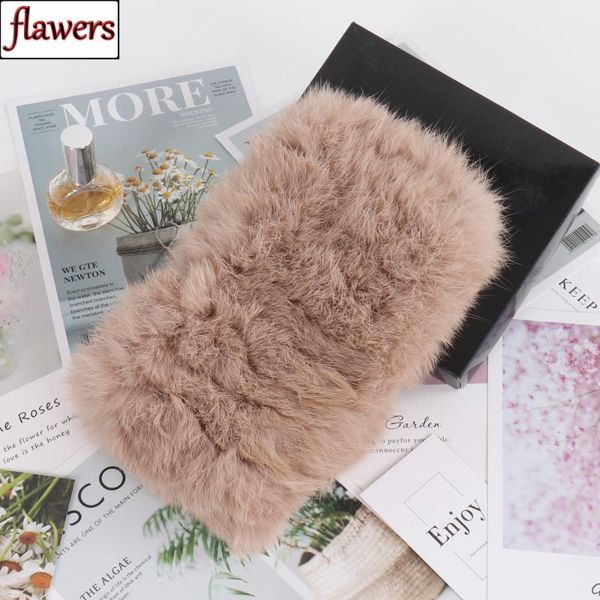 

sell winter girl real fur scarf natural fur ring muffler lady warm fluffy genuine scarves headband, Blue;gray