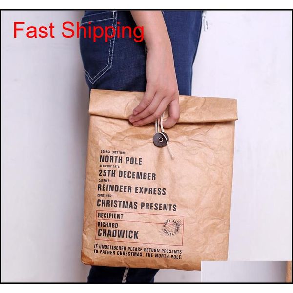 

dupont kraft paper lunch bag reusable food storage box sack durable insulated portable kraft brown paper bag qylmla ppshop01