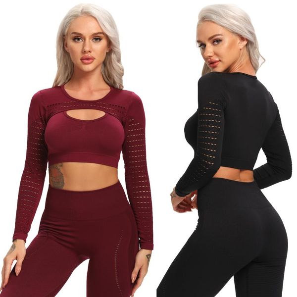 

2 piece seamless sports sets workout yoga set women's suit for fitness leggings vital sportswear gym clothing 2020 tracksuits, White;red