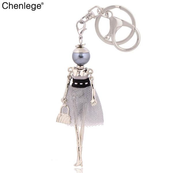 

new design women keychain car key chain charms key ring pendant for ladies handbag keyring gift wholesale, Silver