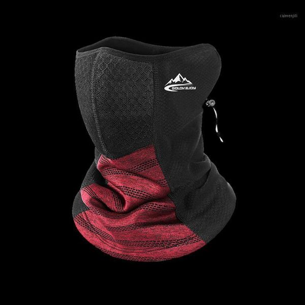 

walk fish winter fishing warm mask outdoor sport bandana scarf fishing cycling hiking face cover neck gaiter bike half mask1, Black