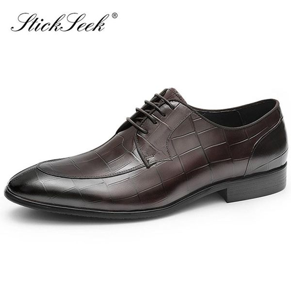 

classic genuine leather man formal dress bridal shoes pointed toe laces handmade flats derby wedding office men's oxfords hs115, Black