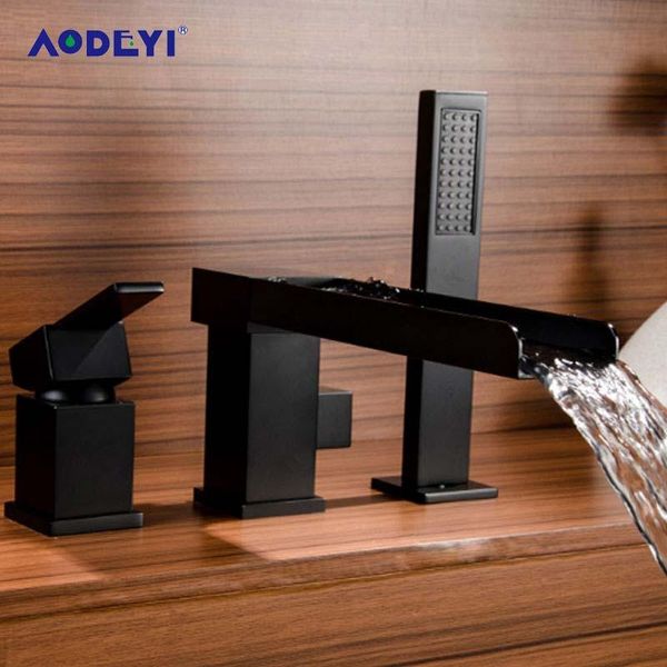 

aodeyi смеситель ванна душ ванна смеситель для душа tap установить водопад bronze ванны смеситель robinet chrome инструмент yxlcpp loveshop0