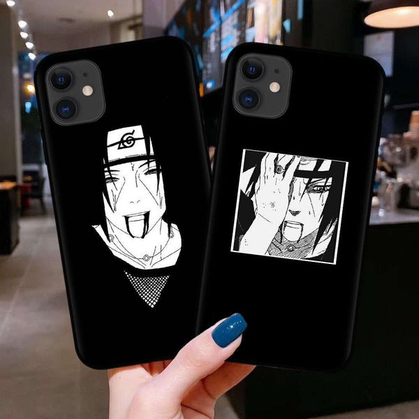 

3naruto silicon mobile phone case vip se 2020 11 pro max xr x 7 8 6 s plus, matte soft shell animation akatcf1