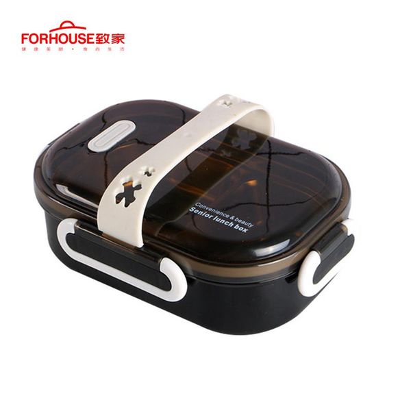 

304 stainless steel lunch box compartment bento box portable leakproof insulation food container for kids school children bbyaab bwkf