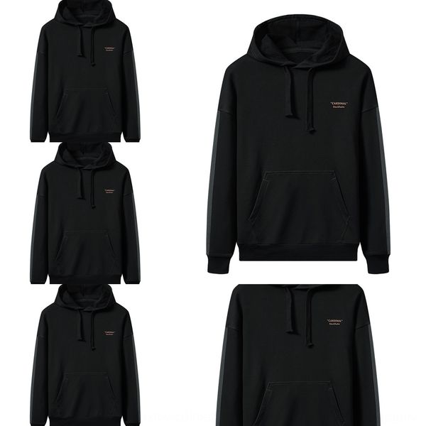 

2020 fashion brand autumn korean hoodie hoodie hoodiefashion new men's autumn wear men's long sleeve sportswear xxred, Black