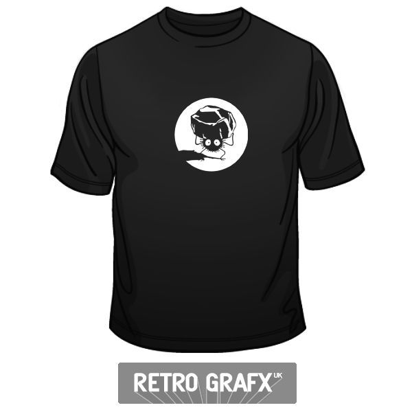 

fashion short creative printed soot sprite coal spirited away japanese ghibli anime manga inspired shirtsummer sweatshirt hoodie t shirt