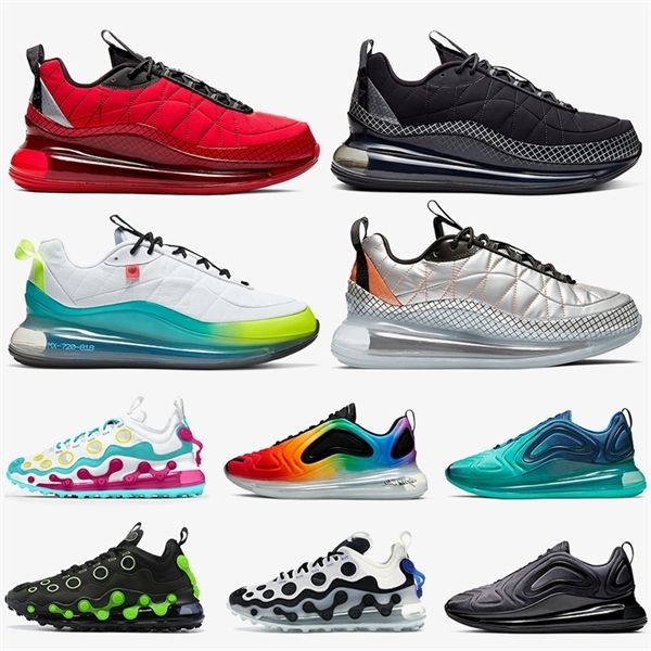 

running shoes for men women ispa 720 818 university red black grey worldwide white metallic silver maxes trainers sports sneakers