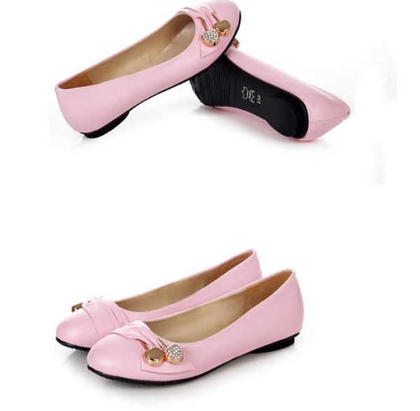 

women's shoes spring and autumn fashion flat bottom round head @umas14, Black