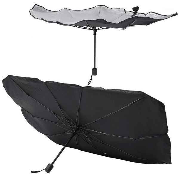 

car front window sunshade visor auto windshield umbrella shaped sunshade sunblock 65*125cm/79*145cm1
