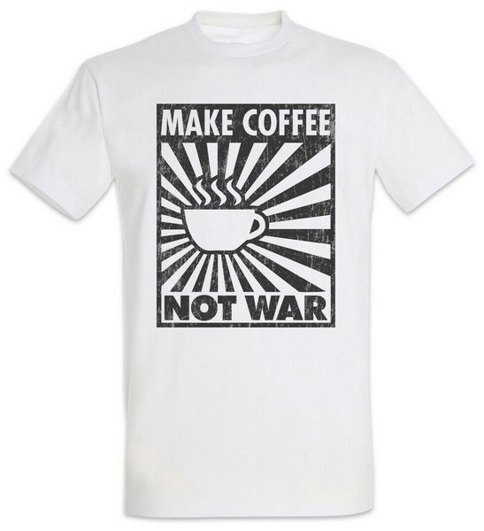 

make coffee not war t-shirt geek nerd barista demonstration demo engineer tee shirt style sport hooded sweatshirt hoodie
