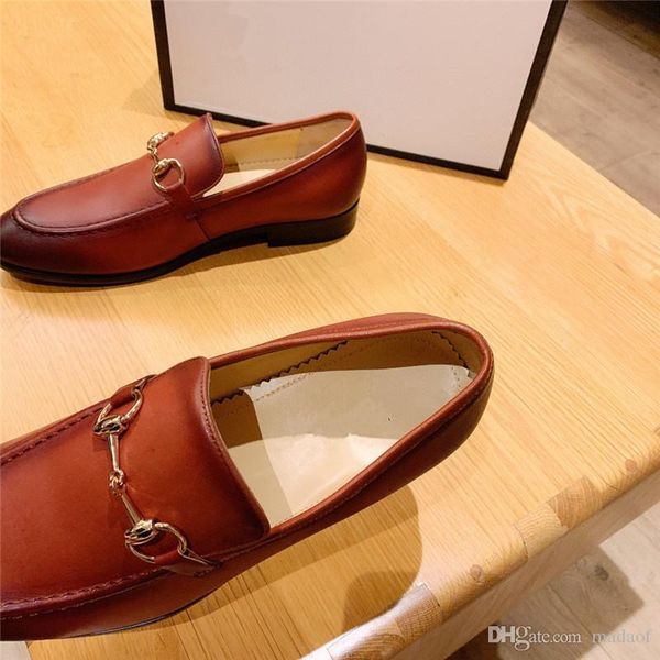 

cq suede leather men loafers dress shoes slip on male shoes casual shoes man party wedding footwear 22, Black