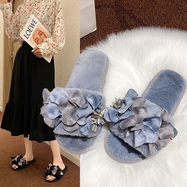 

2021 early spring fashion and fashion ladies multi-color bow comfortable slippers 898, Black